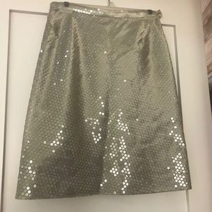 Vintage Robert Danes Couture Sequin Skirt